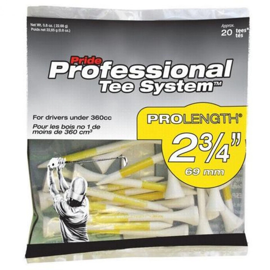 Pride Professional Tee System 2 3/4 - (7 cms) x 20 Unidades