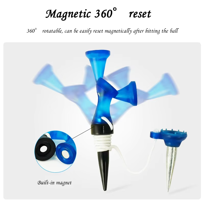 Magnetic Reusable Golf Tee, Durable Flexible Plastic - Imagen 2